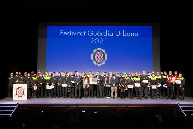 La Guàrdia Urbana de Tarragona premia les accions meritòries d'agents i ciutadania en la seva festivitat
