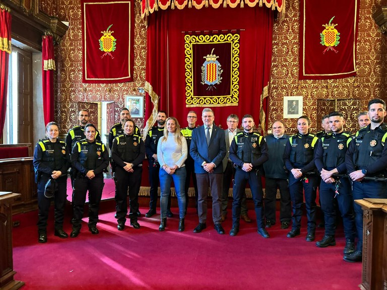 La Guàrdia Urbana de Tarragona compta amb deu nous agents