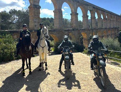 Dispositiu conjunt de vigilància als espais naturals per al Dilluns de Pasqua