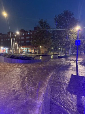 La pluja intensa provoca diverses afectacions viàries a Tarragona