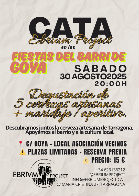 Tast de Cerveses Artesanes al Barri de Goya