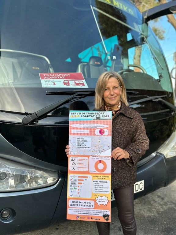 Gairebé 200 persones fan ús del servei de transport adaptat el darrer any a Tarragona