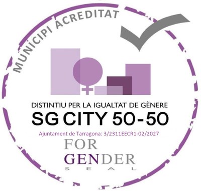 L’Ajuntament de Tarragona renova el distintiu per la igualtat de gènere SG City 50-50