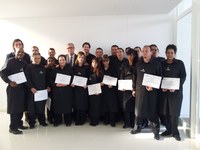 Alumnes curs de bar restaurant 2012