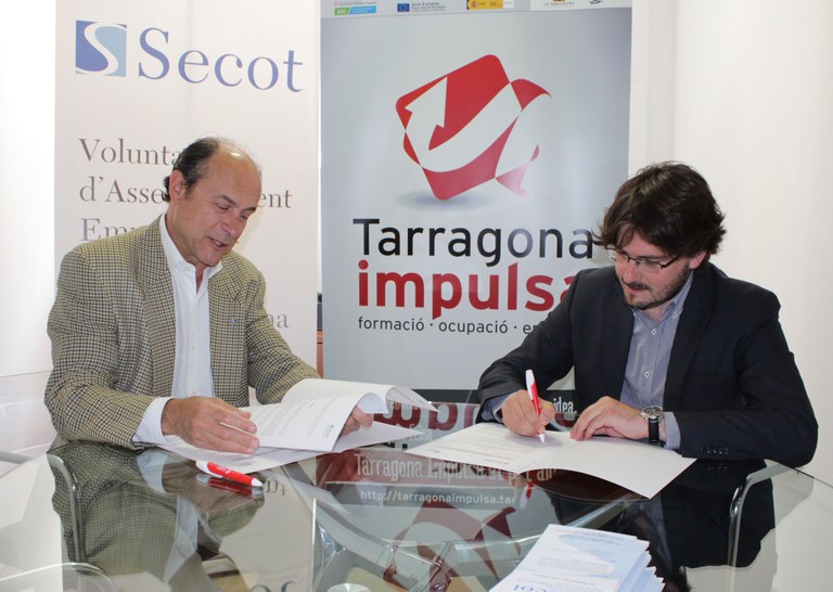Tarragona Impulsa i SECOT treballaran junts en la posada en marxa de nous projectes empresarials