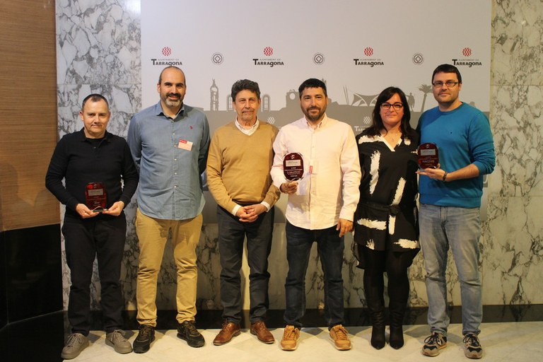 L'Ajuntament entrega els trofeus als tres projectes guanyadors del Tarragona Open Future 2022